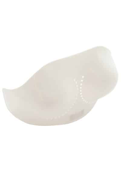 SHELL FOR WOMEN'S CHEST PROTECTOR, WHITE-1