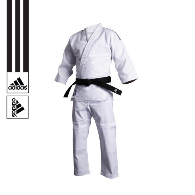 Judogi Adidas J500 Training Blanc-1