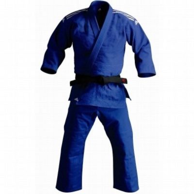 Judogi Adidas J500 Training Bleu-1