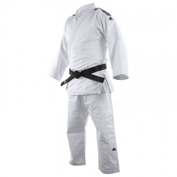 Judogi Adidas J690 Quest White/Black-1