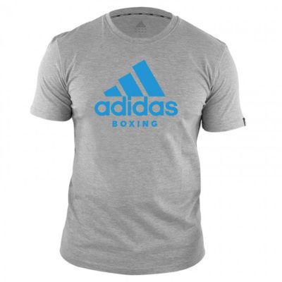 adidas T-Shirt Boxing Community Gris/Bleu-1