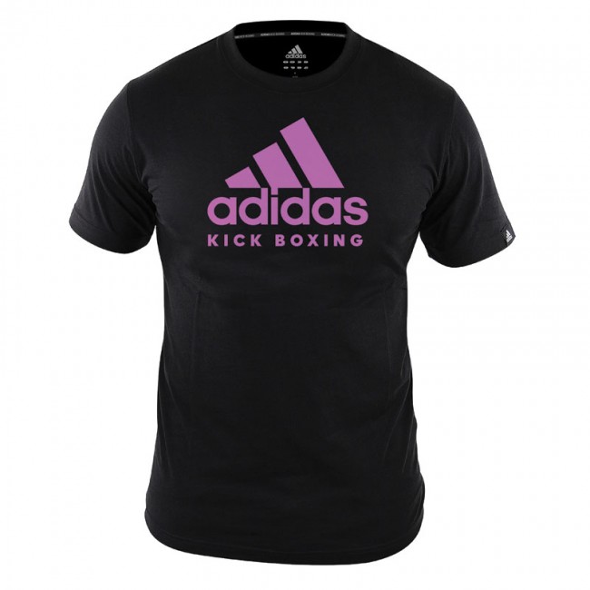 adidas T-Shirt Kickboxing Community Femme Noir/Rose-1