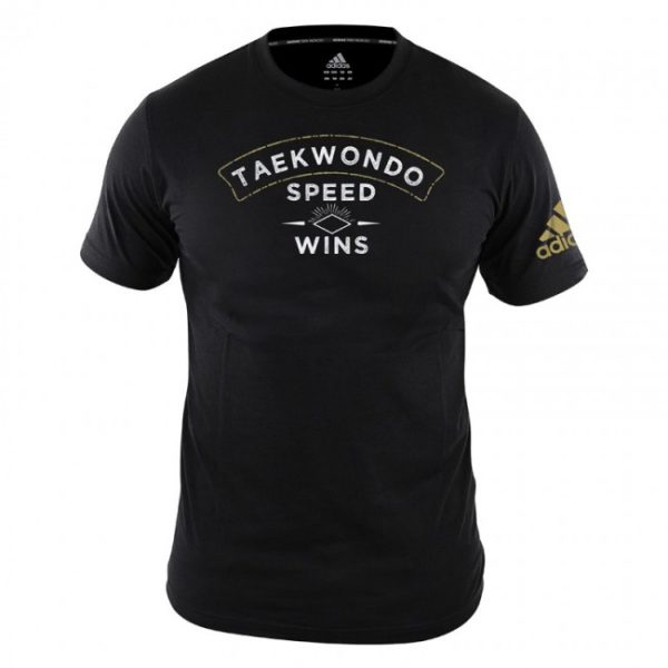 adidas T-Shirt TaekWondo Community Noir-1