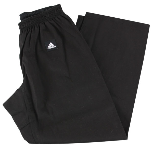 Pantalon élastiqué noir Adidas-1