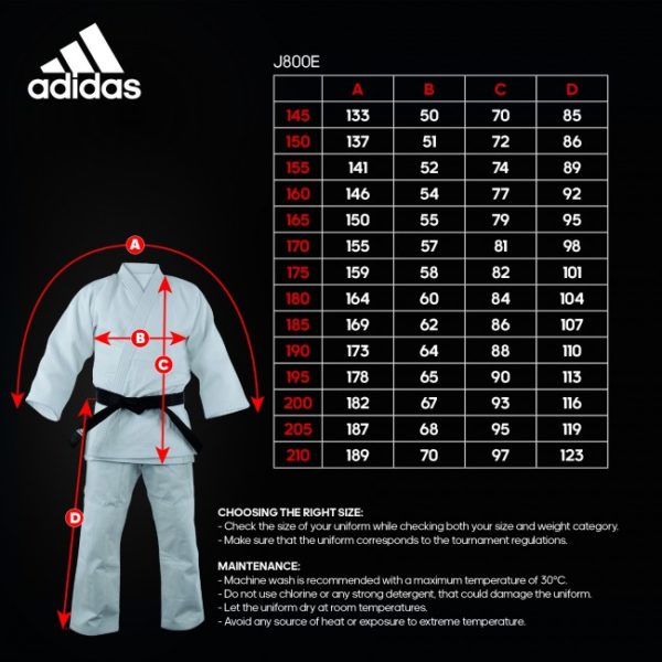 Judogi Adidas J800 Expert-4