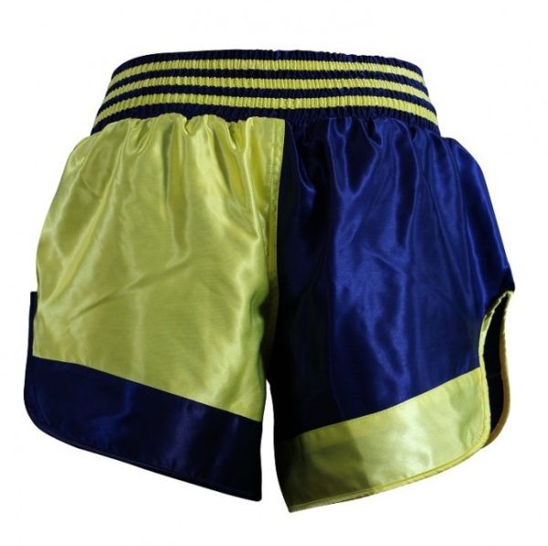 Short adidas Thai et Kickboxing Jaune/Bleu-2