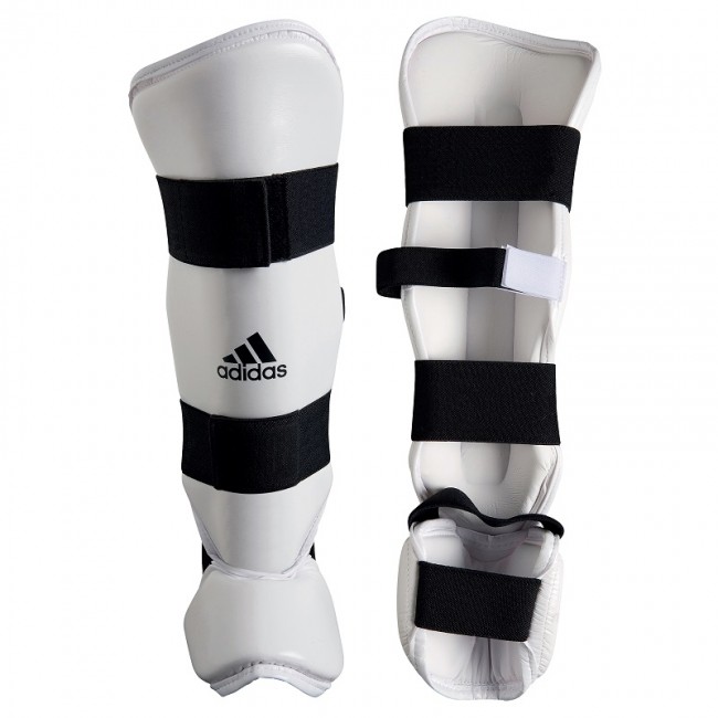Protège-tibias et cou-de-pied adidas Taekwondo-1