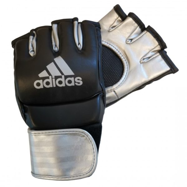 adidas Ultimate MMA Gloves Black/Silver-1