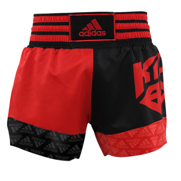 Short de Kickboxing adidas SKB02 Rouge/Noir-1