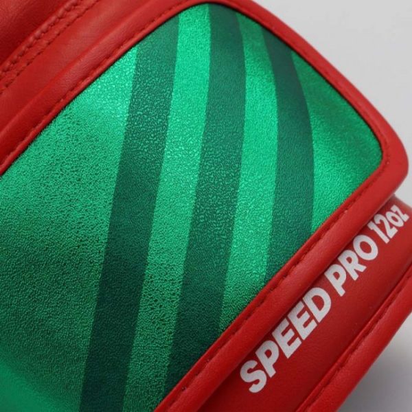 Gants de boxe adidas Speed Pro Rouge/Vert/Blanc-3