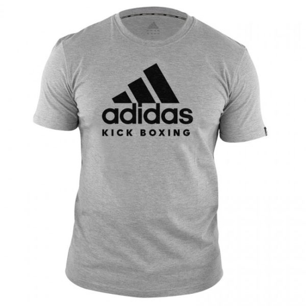 adidas T-Shirt Kickboxing Community Gris/Noir-1