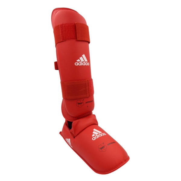 Protège pied/tibia Adidas - Rouge-1