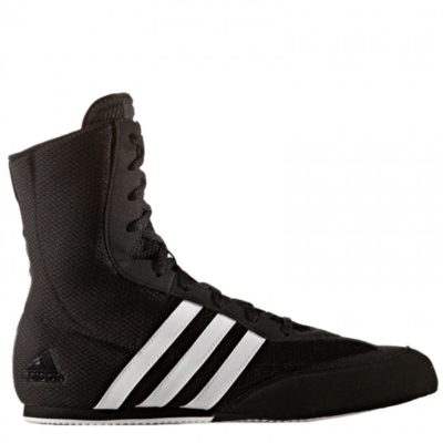 Chaussures de boxe adidas Box-Hog 2 Noir/Blanc-1