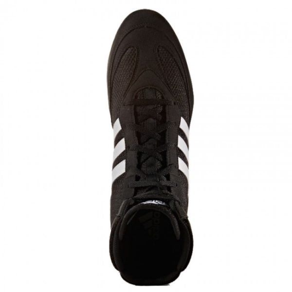 Chaussures de boxe adidas Box-Hog 2 Noir/Blanc-2
