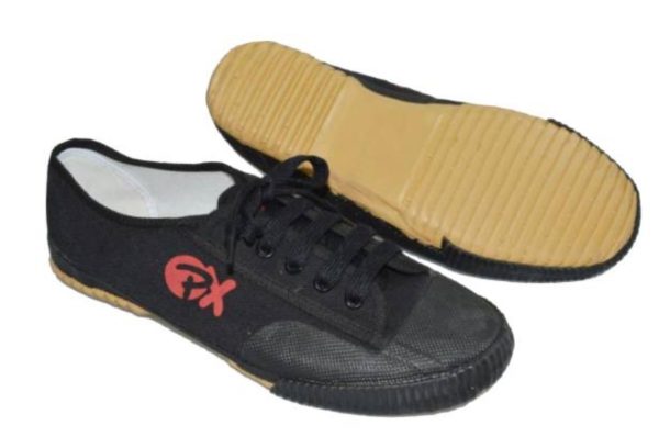 Chaussures de Kung Fu et Wu Shu noires-2