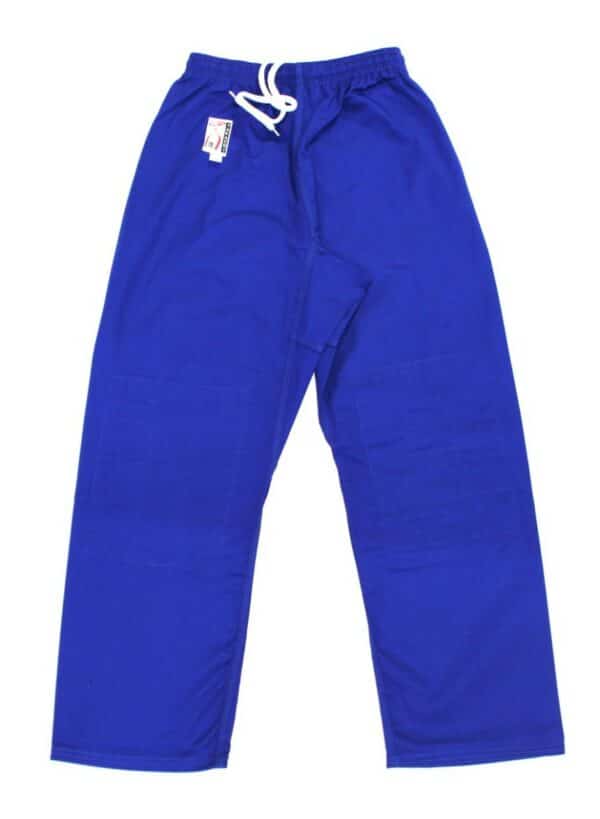 Pantalon de judo bleu-4