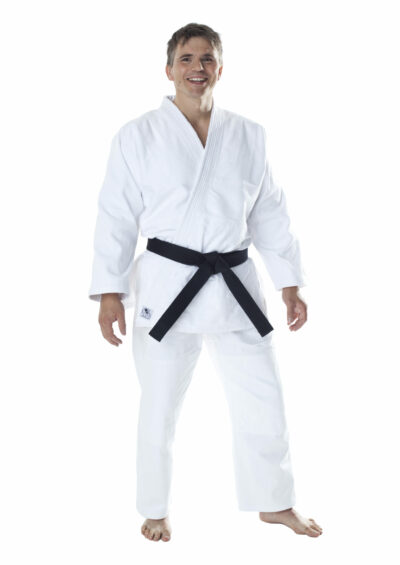 Mélange de coton de qualité supérieure Judogi pour l'entraînement et la compétition Ceinture blanche GRATUITE incluse Enfants Starpro Judo Kimono Gi 250 grammes Blanc 100-170 cm 
