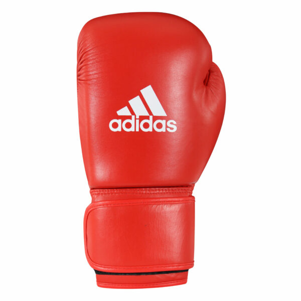Adidas AIBA PU amateur bokshandschoenen rood-1