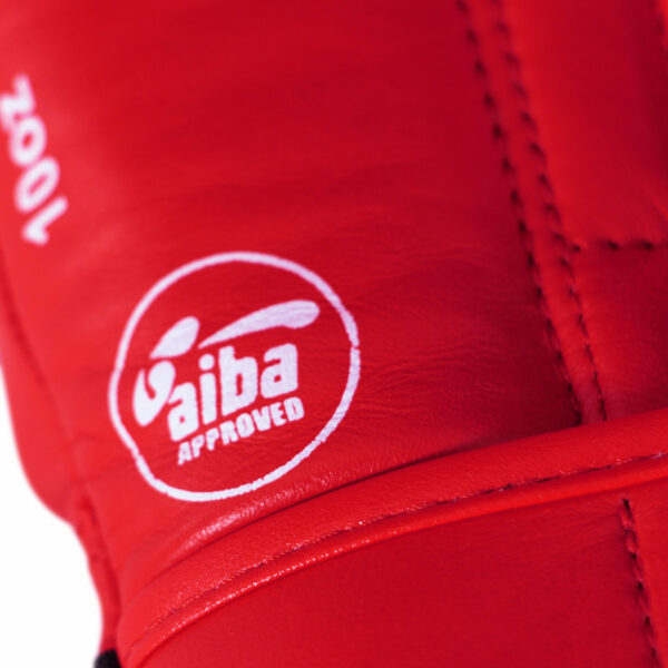 Gants de boxe amateur Adidas AIBA PU rouge-4