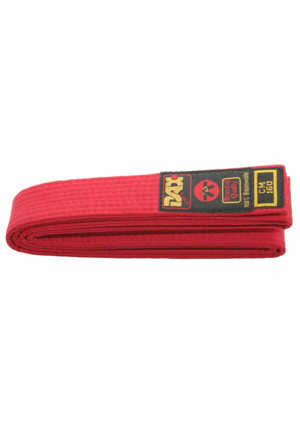 RED JUDO BELT FOR COMPETITION-1