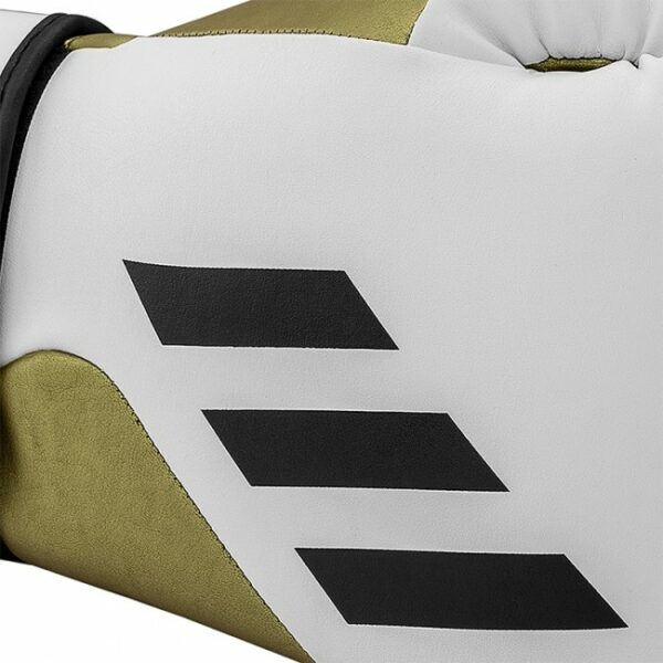 Gants de boxe adidas SPEED TILT 350V Pro TRaining Blanc/Or-12