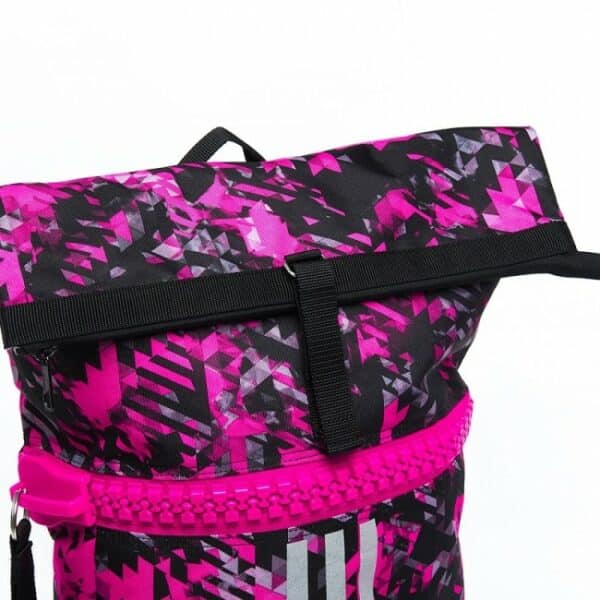 adidas Military Combat Pink Camo/Silver Medium-2 sports bag