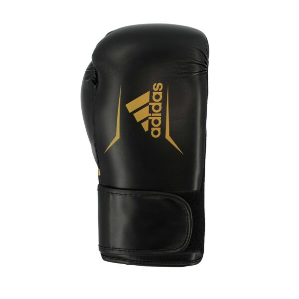 adidas Speed 100 Boxing Gloves (Kick) Black/Gold-1