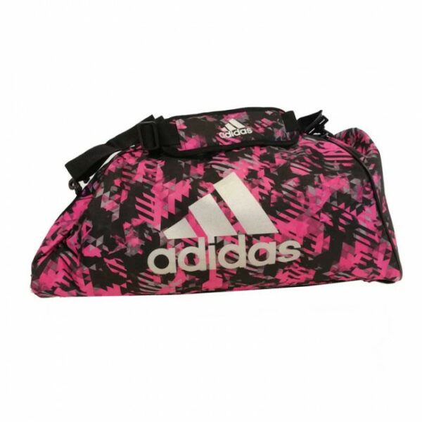 Combat Sports sports bag adidas Polyester 2 in 1 Pink Camo/Silver-1