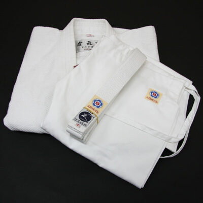 Ensemble keikogi Coton "essential" (veste, ceinture et pantalon)-1