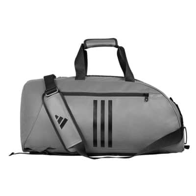 ADIDAS Big Zip Bag - Grey/Black-1