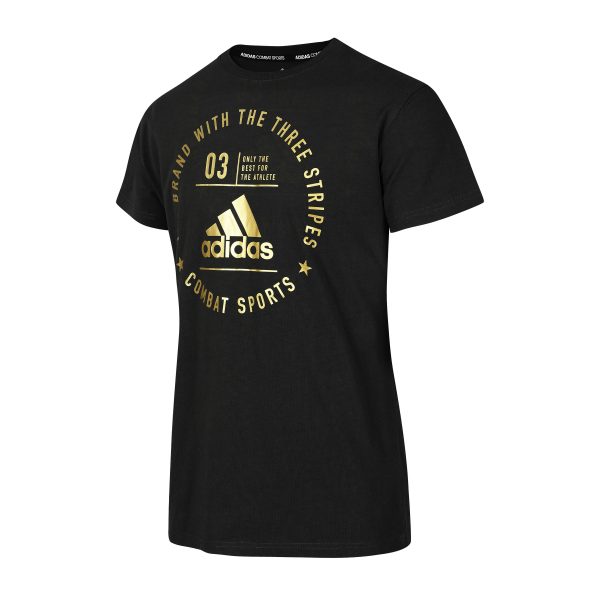 T-Shirt Community Adidas Noir/Or-4