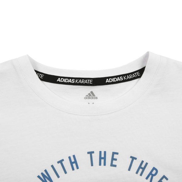 T-Shirt Community Adidas Grey/Blue Kids-1