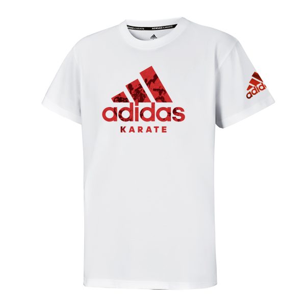 Adidas Gemeenschap T-Shirt Wit/Rood Kids-1