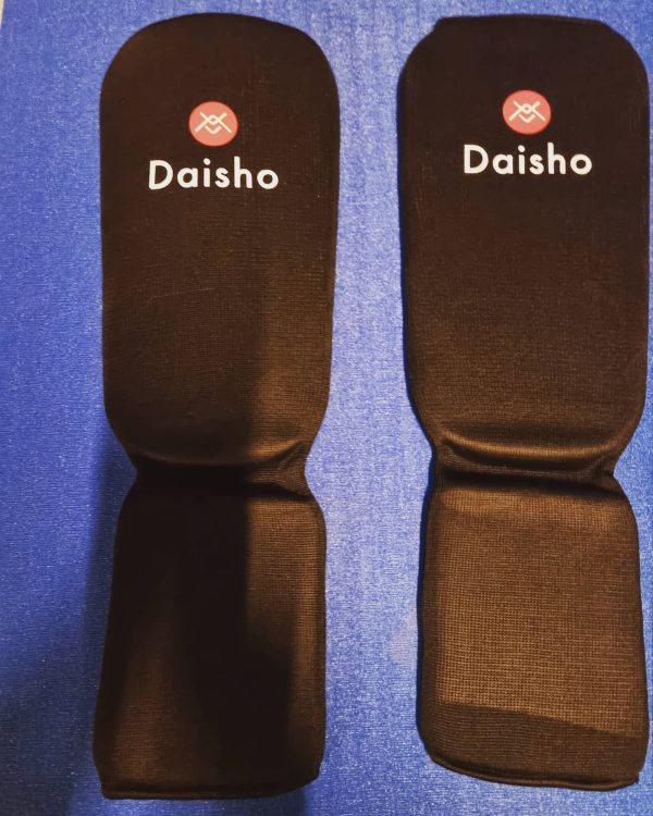 DAISHO-1 BLACK ELASTIC FOOT & SHIN GUARD