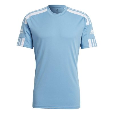 Camiseta Adidas Squadra 21 para niño azul claro/blanco-1