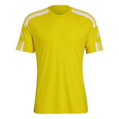 Adidas Squadra 21 Kinder T-shirt geel/wit-1