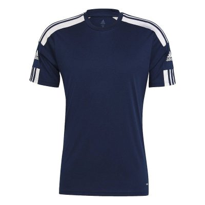 Camiseta Adidas Squadra 21 para niño azul marino/blanco-1