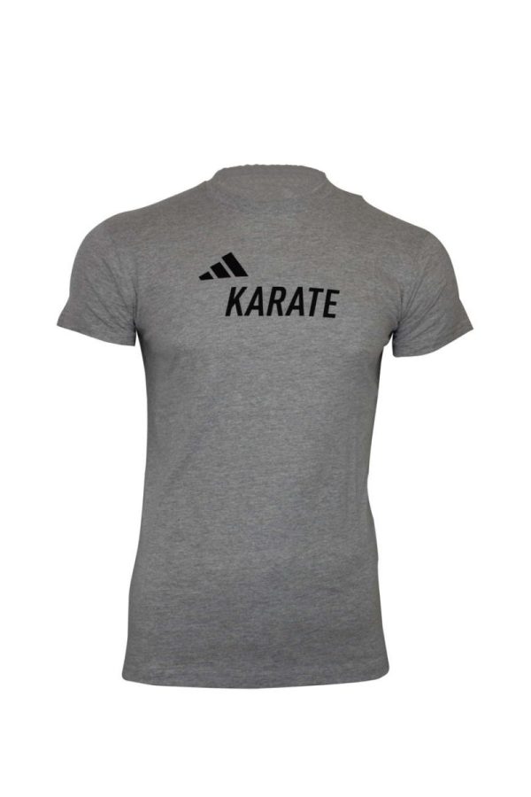 T-Shirt Adidas Karaté Community 23 - gris-1