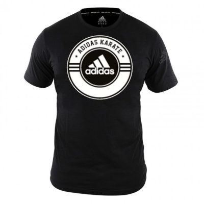 Adidas Karate T-Shirt Black/White-1