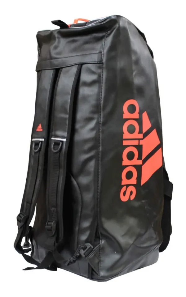 ADIDAS 2 in 1 Sports Bag - Black/Red-1