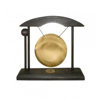 Table gong black/gold-1