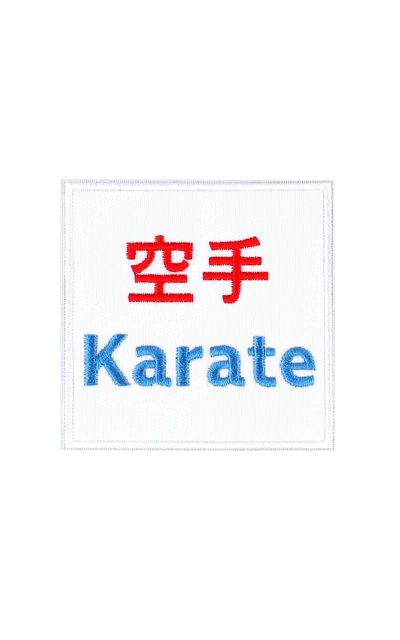VELCRO PATCH KARATE-1