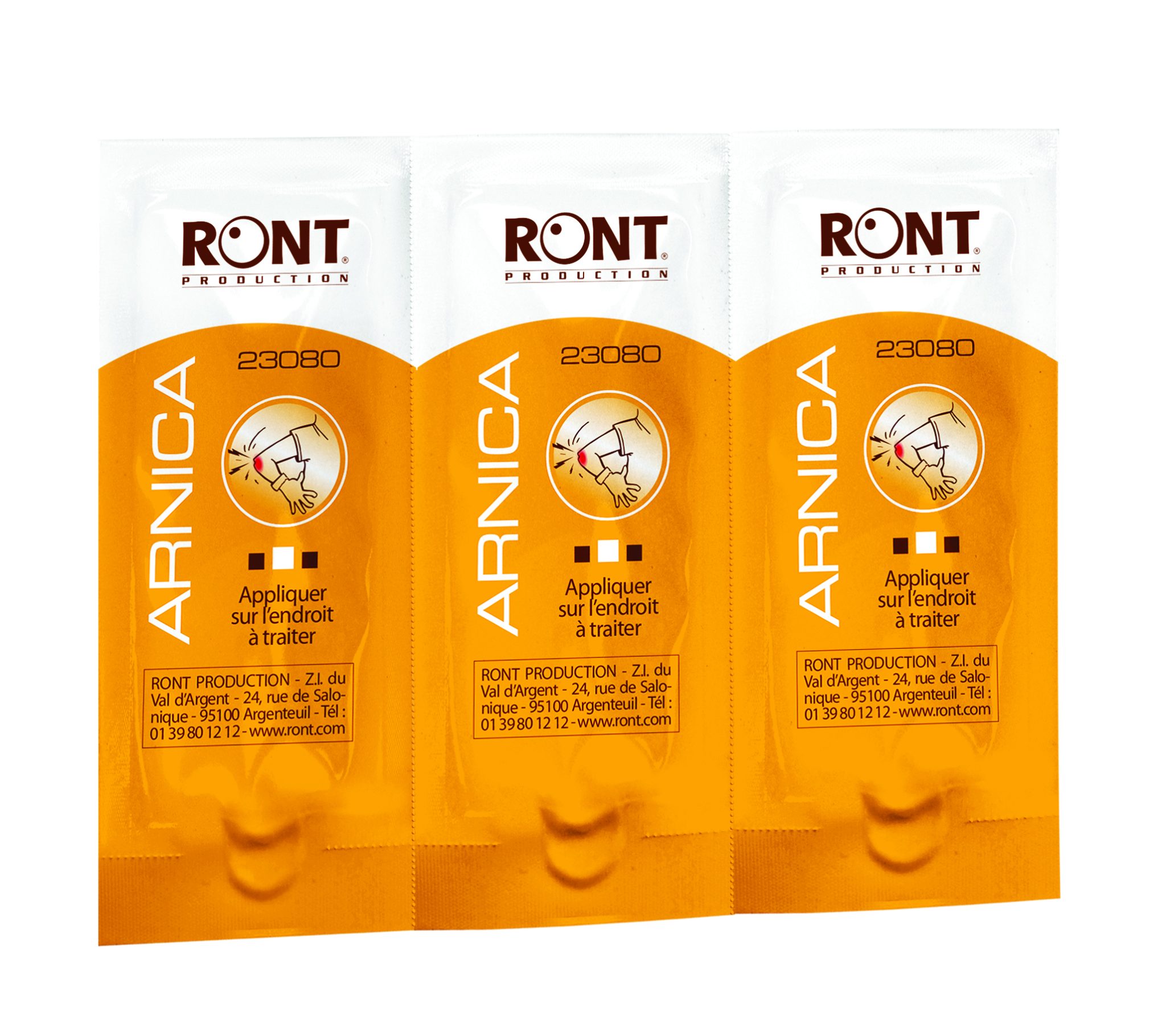 Arnica sachetverpakking van 3x3 builtjes van 0,8ml-1