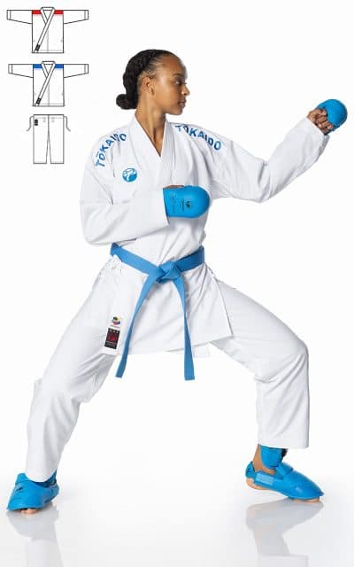 KARATEGI TOKAIDO SET KUMITE MASTER "JUNIOR" - WKF-1
