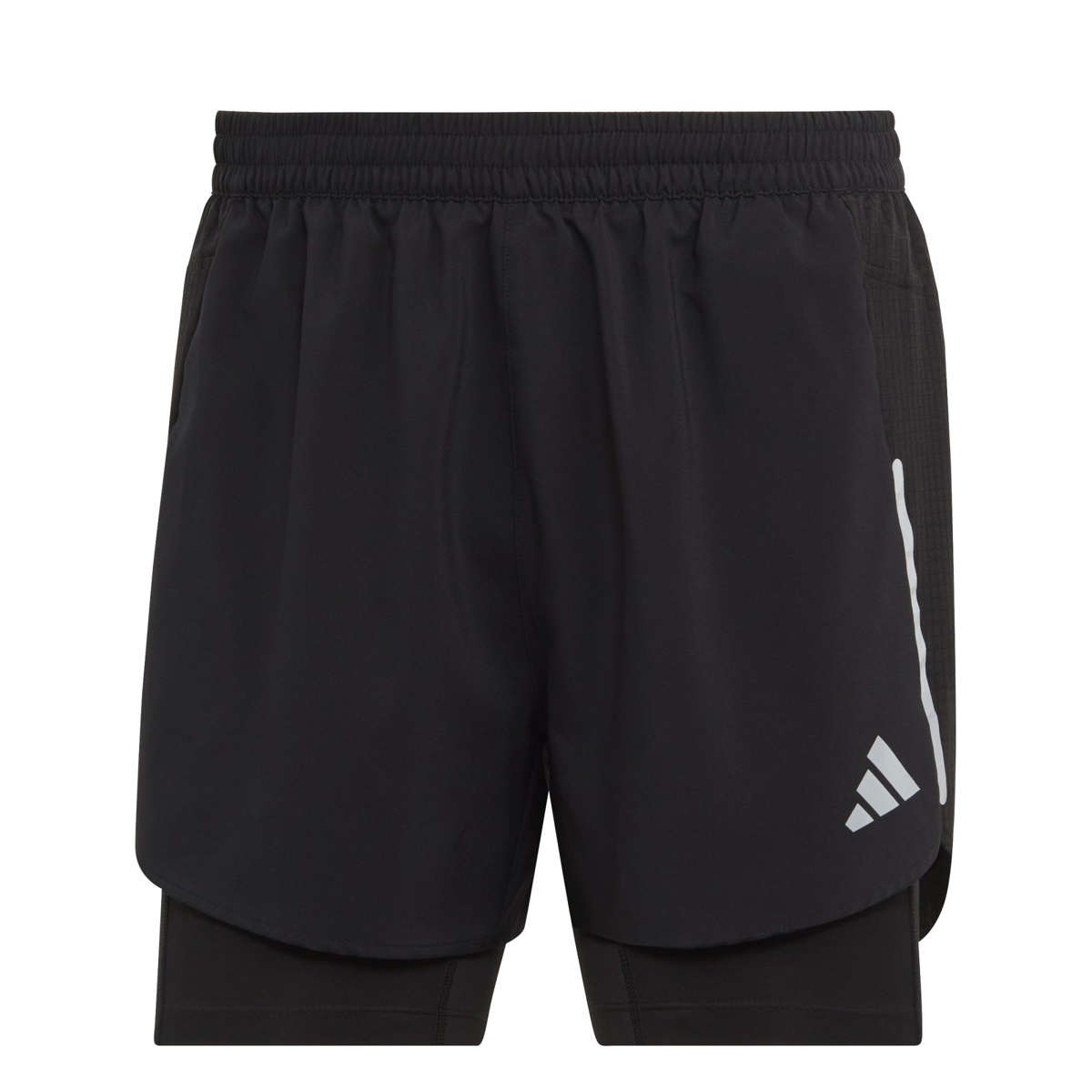 Adidas 2-in-1 Running Short noir-3