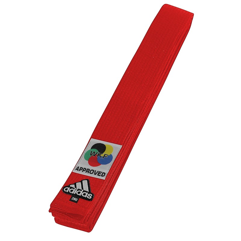 Ceinture Karate ELITE WKF Rouge-1