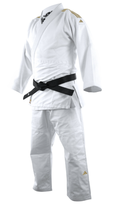 Judogi Adidas J690 Quest White/Gold