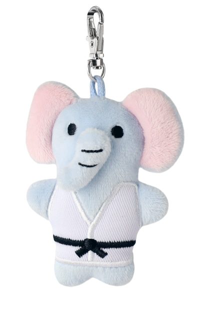 PORTE-CLE PELUCHE ELEPHANT-1