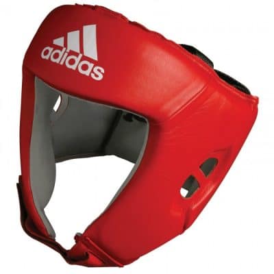 adidas AIBA Helmet red-1