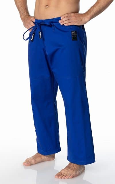 PANTALON DE JUDO MOSKITO BLEU-1